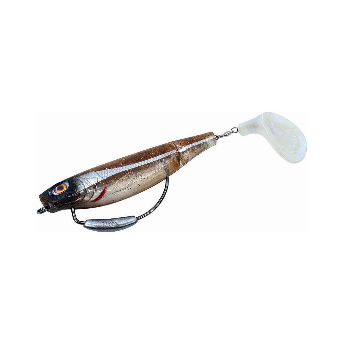 Chasebait Swinger Weedless Soft Plastic Lure 90mm Whiting, Whiting, bcf_hi-res